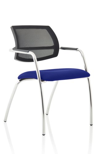 Swift Visitor (Straight Leg) Bespoke Colour Stevia Blue Visitors Chairs KCUP1641