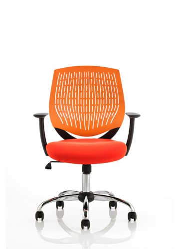 Dura Orange Back Bespoke Colour Seat Tabasco Orange