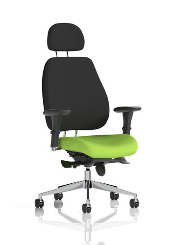 Chiro Plus Bespoke Colour Seat Myrrh Green With Headrest
