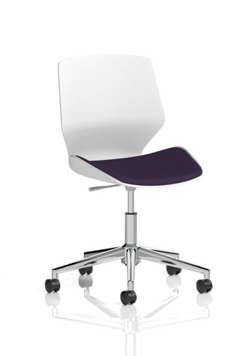 Florence 5 Star Base Bespoke Tansy Purple Fabric Task Operator Chair  KCUP2088