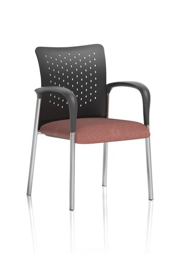 Academy Visitor With Arms Nylon Back Bespoke Colour Seat Rivet Forge