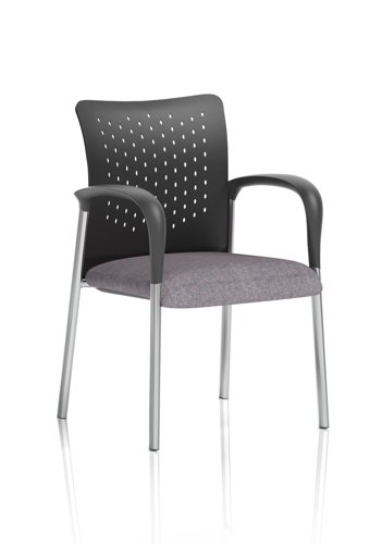 Academy Visitor With Arms Nylon Back Bespoke Colour Seat Rivet Fuse