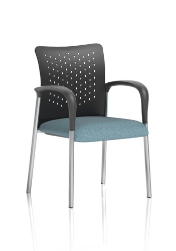 Academy Visitor With Arms Nylon Back Bespoke Colour Seat Rivet Quench