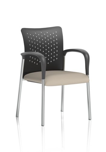 Academy Visitor With Arms Nylon Back Bespoke Colour Seat Quest Salt