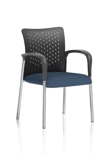 Academy Visitor With Arms Nylon Back Bespoke Colour Seat Quest Whelk