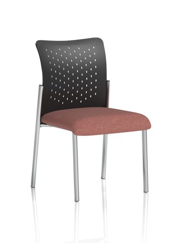 Academy Visitor Without Arms Nylon Back Bespoke Colour Seat Rivet Forge