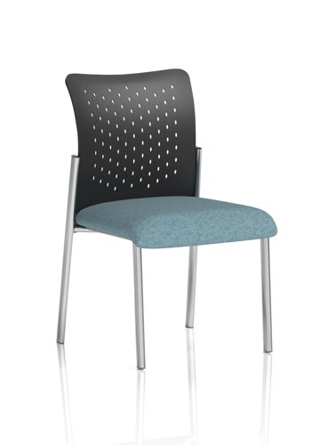 Academy Visitor Without Arms Nylon Back Bespoke Colour Seat Rivet Quench