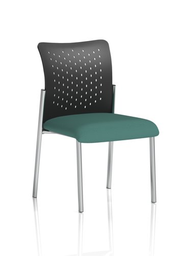 Academy Visitor Without Arms Nylon Back Bespoke Colour Seat Quest Kelp