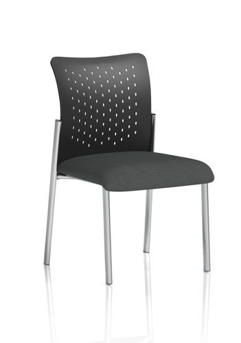 Academy Visitor Without Arms Nylon Back Bespoke Colour Seat Quest Mussel