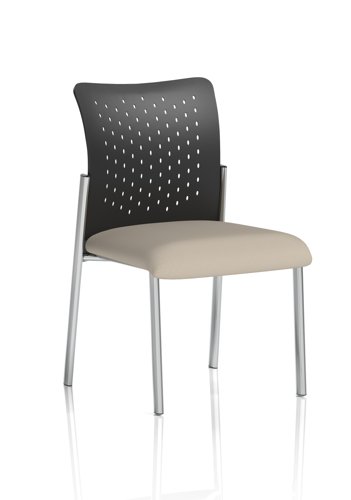 Academy Visitor Without Arms Nylon Back Bespoke Colour Seat Quest Salt