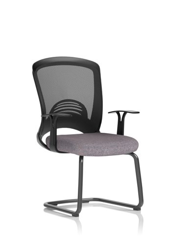 Astro Visitor Cantilever Leg Mesh Chair Bespoke Colour Seat Rivet Fuse
