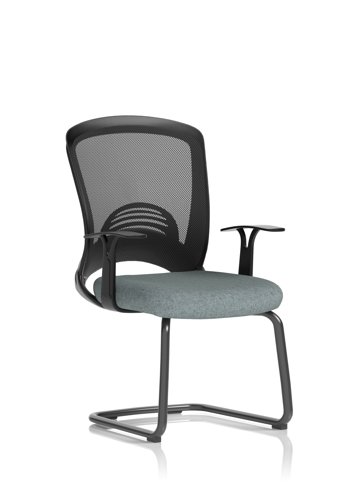 Astro Visitor Cantilever Leg Mesh Chair Bespoke Colour Seat Rivet Tensile
