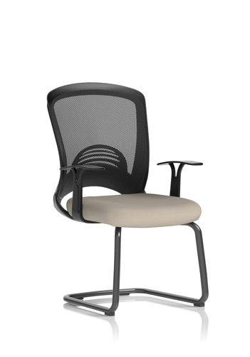 Astro Visitor Cantilever Leg Mesh Chair Bespoke Colour Seat Quest Salt