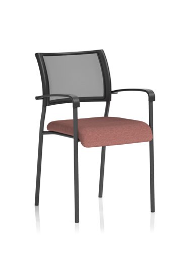 Brunswick Black Frame With Arms Bespoke Colour Seat Rivet Forge