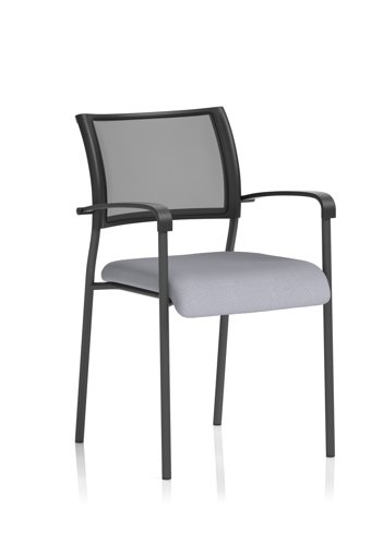 Brunswick Black Frame With Arms Bespoke Colour Seat Quest Shell