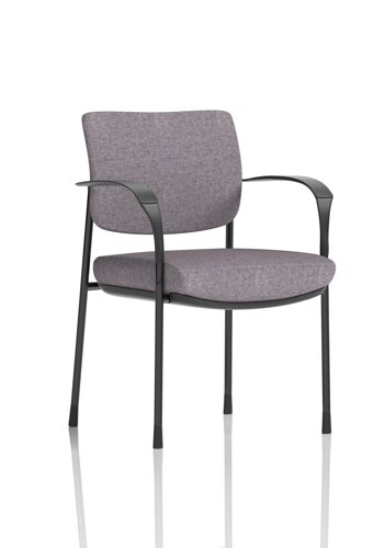 Brunswick Deluxe With Arms Black Frame Bespoke Colour Back And Seat Rivet Fuse