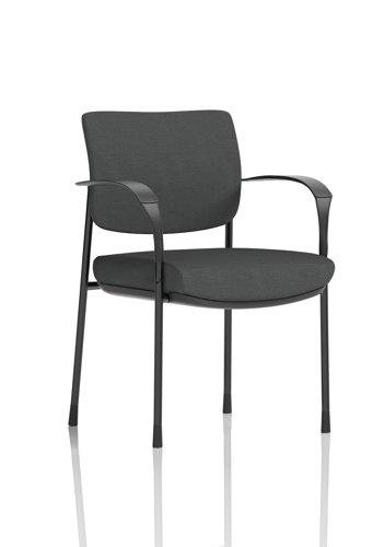 Brunswick Deluxe With Arms Black Frame Bespoke Colour Back And Seat Quest Mussel