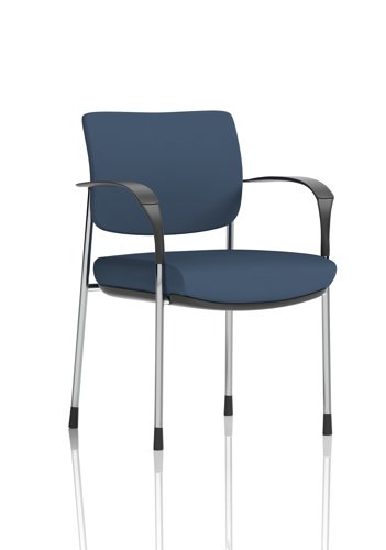 Brunswick Deluxe With Arms Chrome Frame Bespoke Colour Back And Seat Quest Whelk