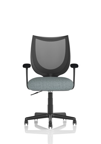Camden Black Mesh Chair Bespoke Colour Seat Rivet Tensile
