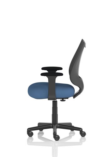 Camden Black Mesh Chair Bespoke Colour Seat Quest Limpet