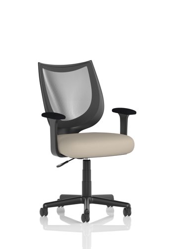Camden Black Mesh Chair Bespoke Colour Seat Quest Salt