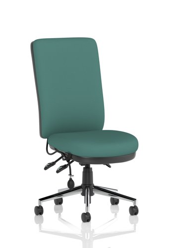 Chiro High Back Bespoke Colour Back And Seat Quest Kelp