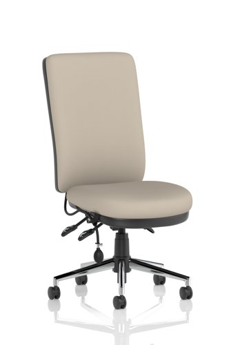 Chiro High Back Bespoke Colour Back And Seat Quest Salt