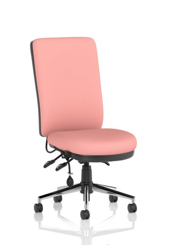 Chiro High Back Bespoke Colour Back And Seat Quest Shrimp