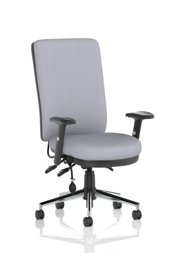 Chiro High Back With Height Adjustable Arms Bespoke Colour Back And Seat Quest Shell