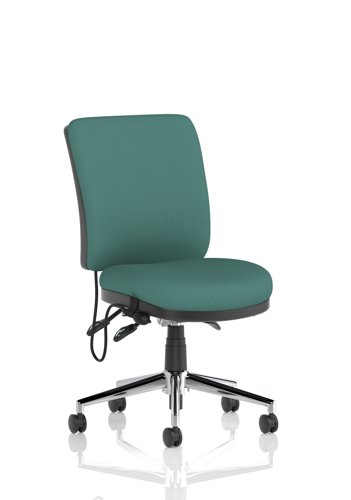 Chiro Medium Back Bespoke Colour Back And Seat Quest Kelp