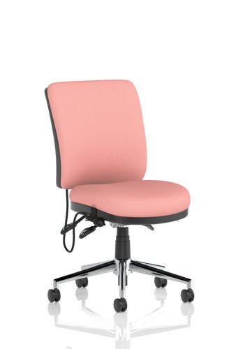 Chiro Medium Back Bespoke Colour Back And Seat Quest Shrimp