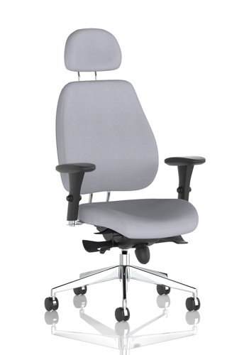 Chiro Plus With Headrest Bespoke Colour Back And Seat Quest Shell
