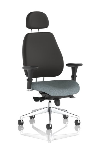 Chiro Plus With Headrest Bespoke Colour Seat Rivet Tensile