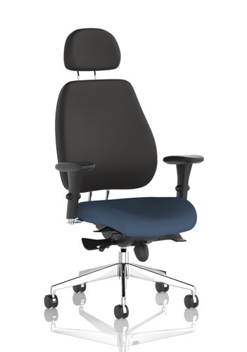 Chiro Plus With Headrest Bespoke Colour Seat Quest Whelk