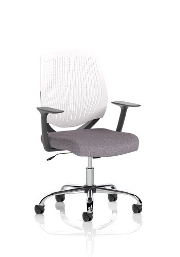 Dura With Arms White Back Bespoke Colour Seat Rivet Fuse