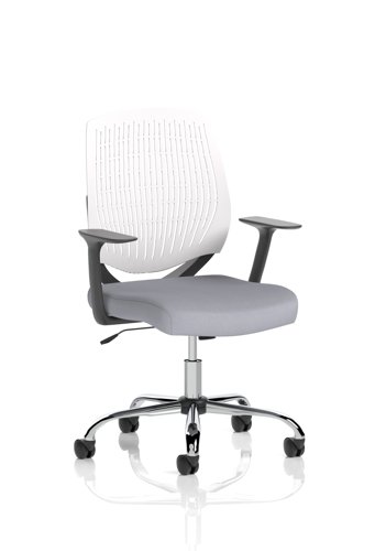 Dura With Arms White Back Bespoke Colour Seat Quest Shell