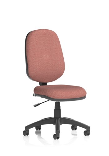 Eclipse Plus I Lever Task Operator Chair Bespoke Colour Back And Seat Rivet Forge