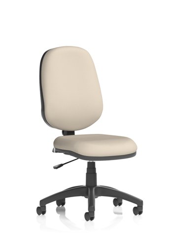 Eclipse Plus I Lever Task Operator Chair Bespoke Colour Back And Seat Quest Salt