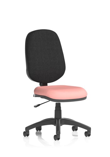 Eclipse Plus I Lever Task Operator Chair Bespoke Colour Seat Quest Shrimp