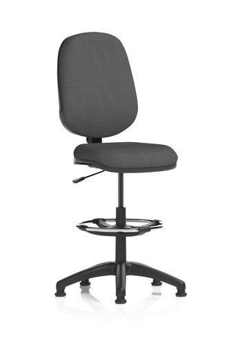 Eclipse Plus I Lever Task Operator Chair With High Rise Draughtsman Kit Bespoke Colour Back And Seat Quest Mussel