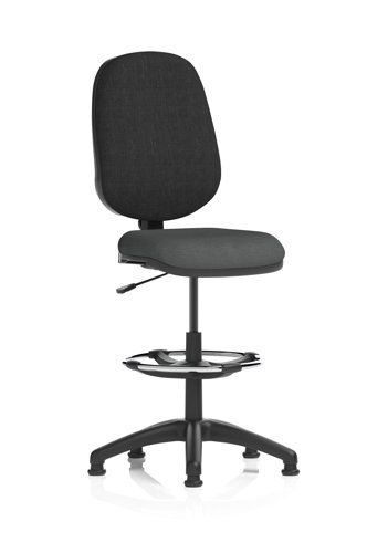 Eclipse Plus I Lever Task Operator Chair With High Rise Draughtsman Kit Bespoke Colour Seat Quest Mussel