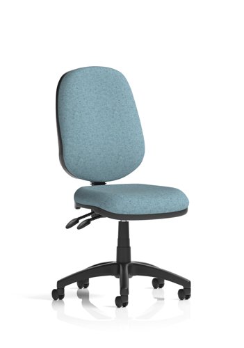 Eclipse Plus II Lever Task Operator Chair Bespoke Colour Back And Seat Rivet Quench