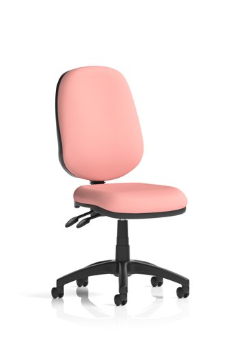 Eclipse Plus II Lever Task Operator Chair Bespoke Colour Back And Seat Quest Shrimp