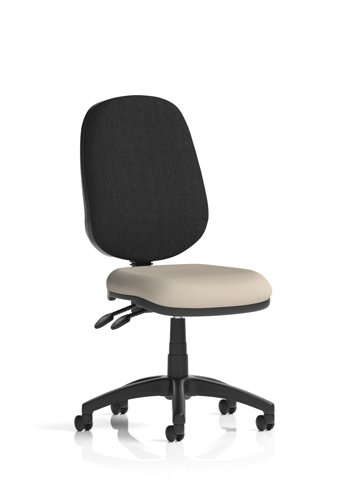 Eclipse Plus II Lever Task Operator Chair Bespoke Colour Seat Quest Salt