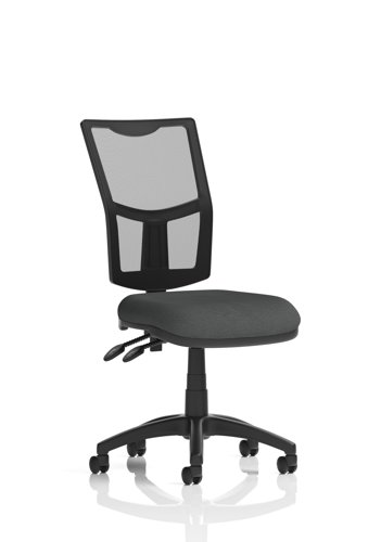 Eclipse Plus II Lever Task Operator Chair Mesh Back Bespoke Colour Seat Quest Mussel