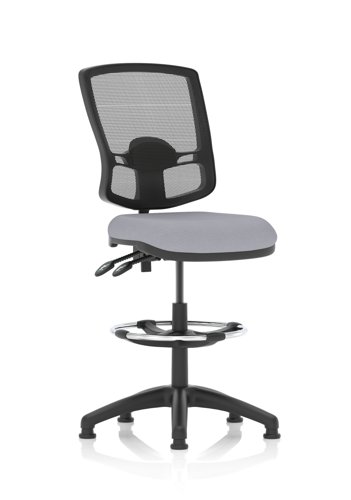 Eclipse Plus II Lever Task Operator Chair Deluxe Mesh Back With High Rise Draughtsman Kit Bespoke Colour Seat Quest Shell