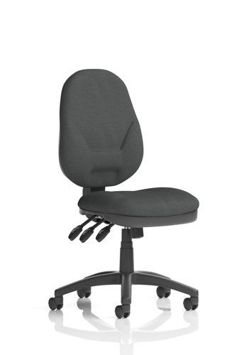 Eclipse Plus XL Lever Task Operator Chair Bespoke Colour Back And Seat Quest Mussel