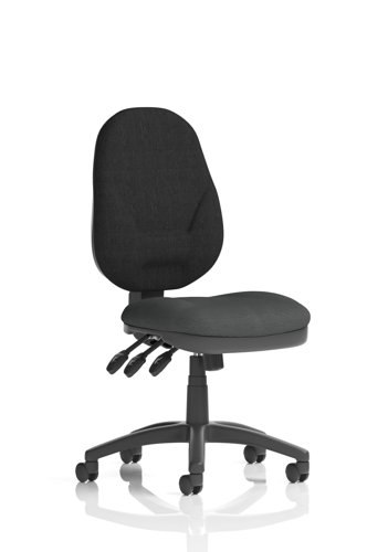 Eclipse Plus XL Lever Task Operator Chair Bespoke Colour Seat Quest Mussel