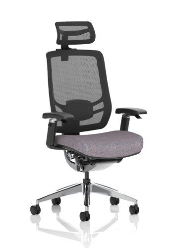 Ergo Click Mesh Back With Headrest Bespoke Colour Seat Rivet Fuse
