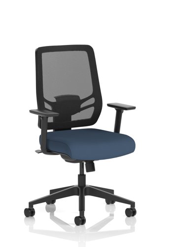 Ergo Twist Mesh Back Ergonomic Task Operator Office Chair With Height Adjustable Arms Bespoke Colour Seat Quest Whelk